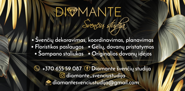 DIAMANTE Švenčių studija